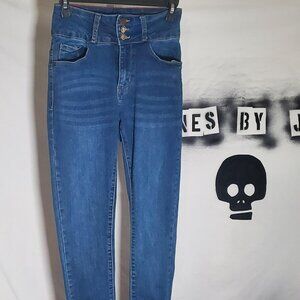 Heart & Lovely High Rise Skinny Jeans Size 5 Juniors